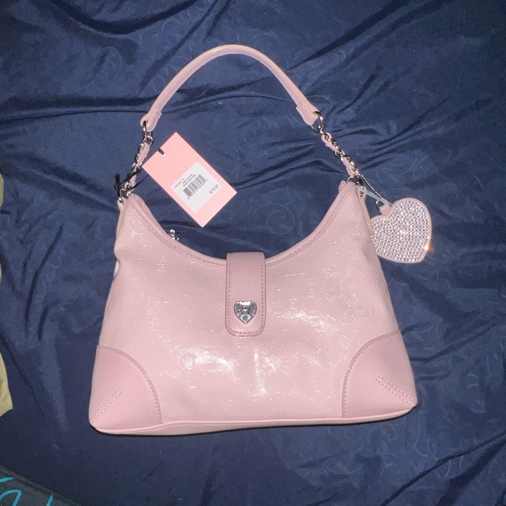Juicy Couture 💖 Pink Heart Charm Women's Bag✨